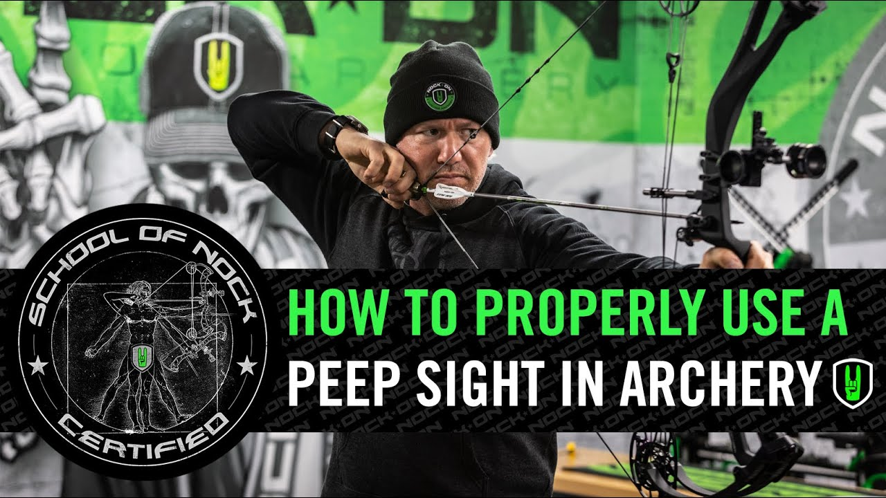 How to Properly Use a Peep Sight in Archery