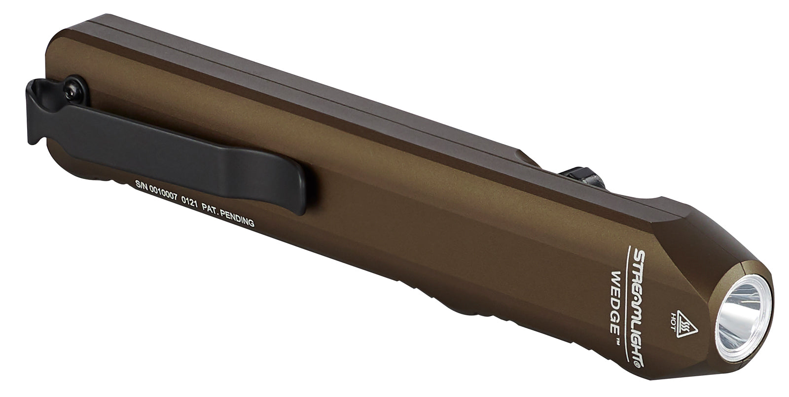 STREAMLIGHT WEDGE® SLIM EVERYDAY CARRY FLASHLIGHT, COYOTE