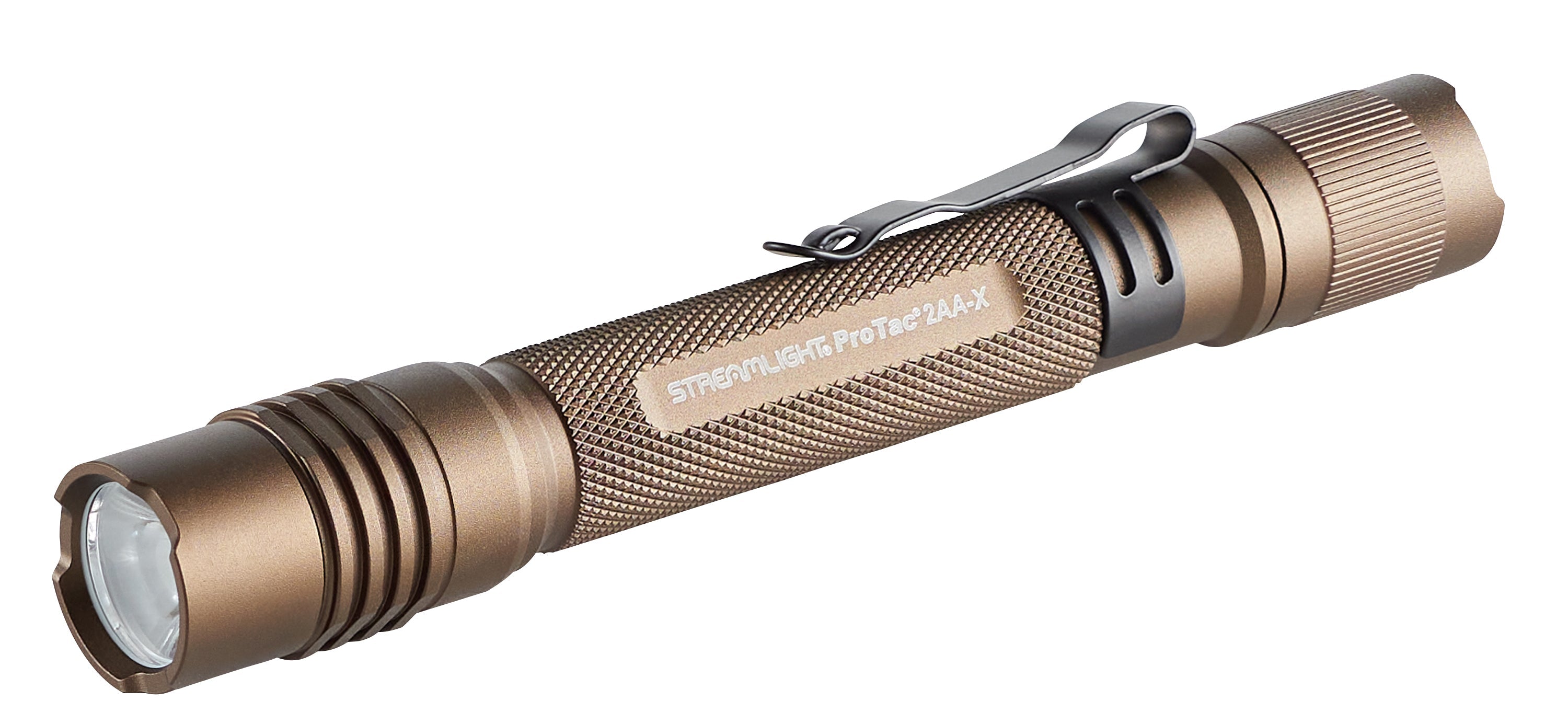 Streamlight Protac 2AA-X USB, 550 Lm, Multi Fuel. Personal Carry Tactical Flashlight, Coyote