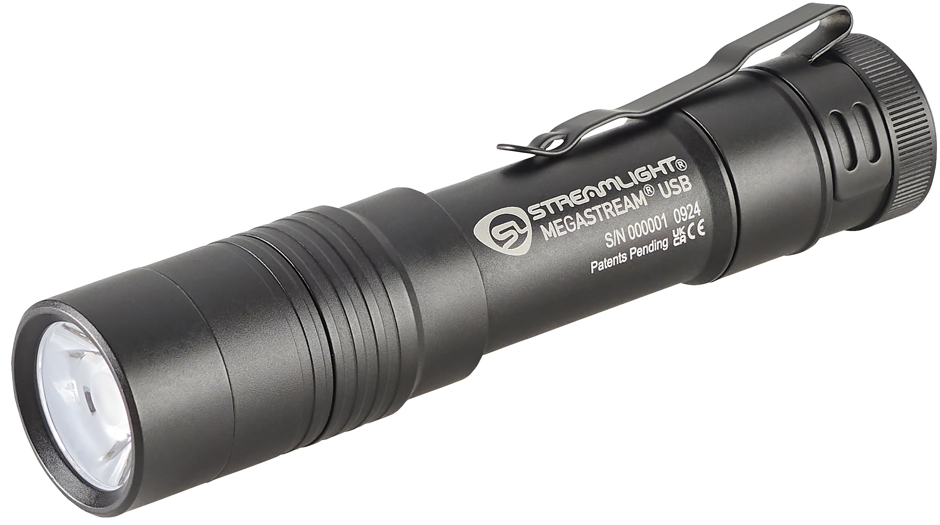 Streamlight 66210 MegaStream USB - Includes (1) SL-B34 rechargeable battery pack, USB-C cord, and nylon holster - Box