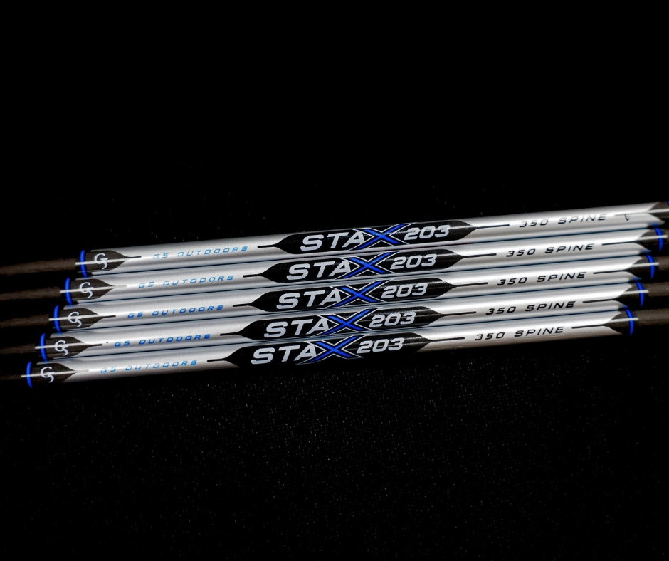 G5 Stax Series 203 Carbon Arrows 6 Pack Fletched - 350