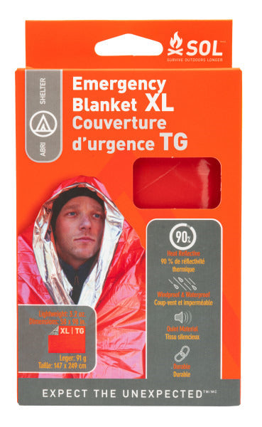 Adventure Medical 0140-1701 SOL Survival Blanket