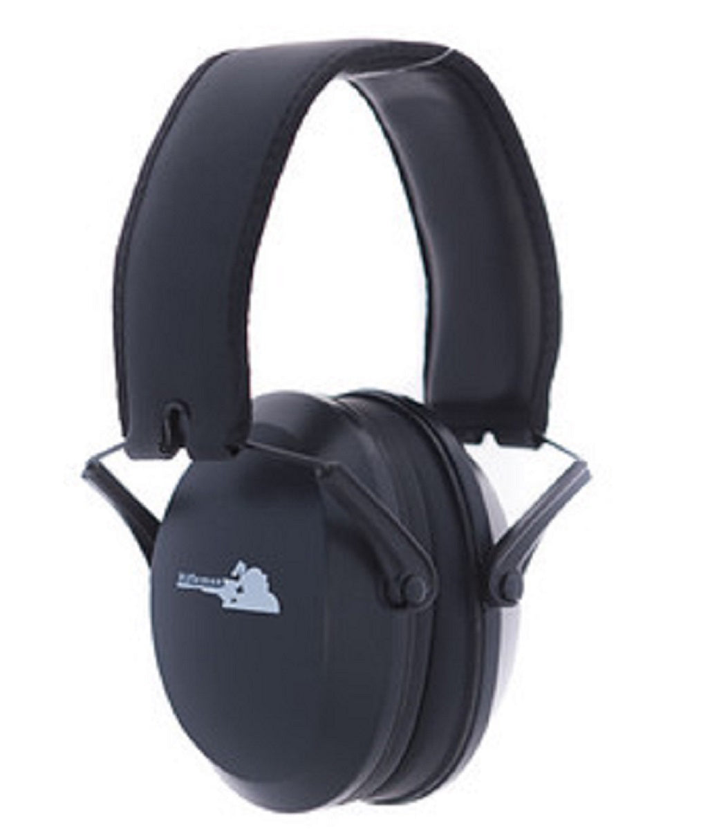 Benchmaster Rifleman Low Impact Low Profile Ear Muffs, Black