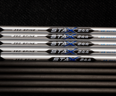 G5 Stax Series 244 Carbon Arrows 6 Pack Fletched - 400