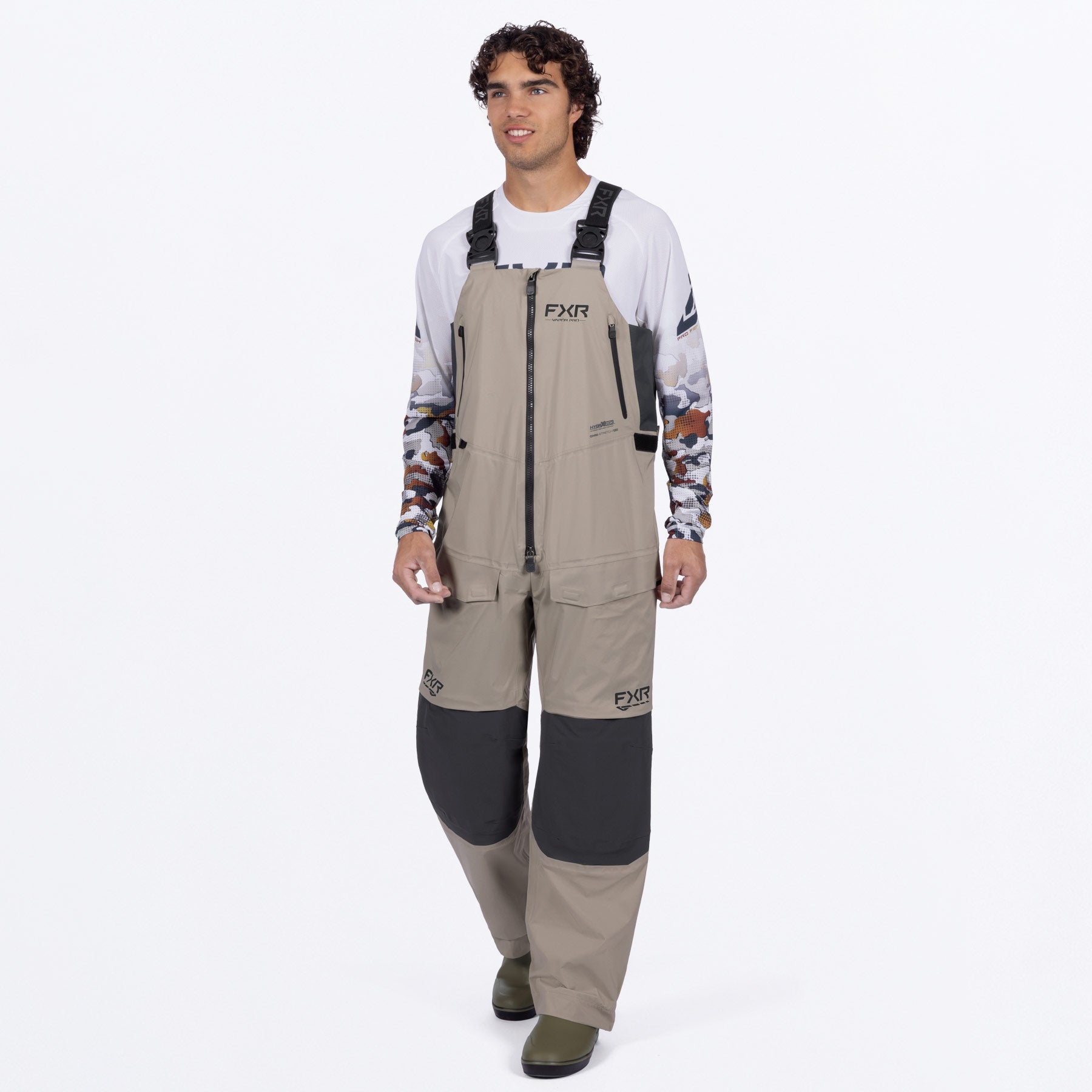 FXR Men's Vapor Pro Tri-Laminate Bib Pant