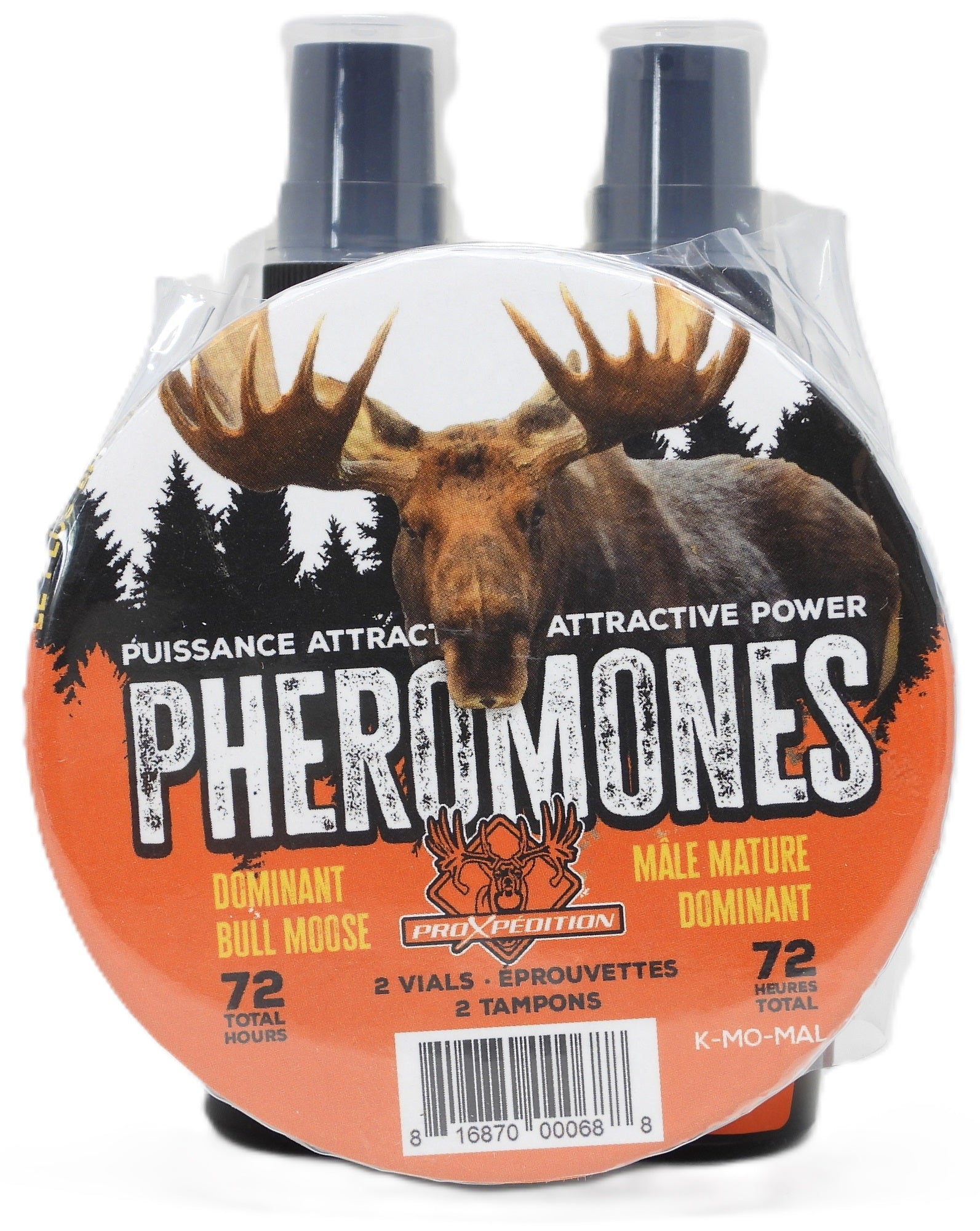 ProXpedition K-MO-MAL Moose, Bull, Pheromon Combo, + 2 Activator