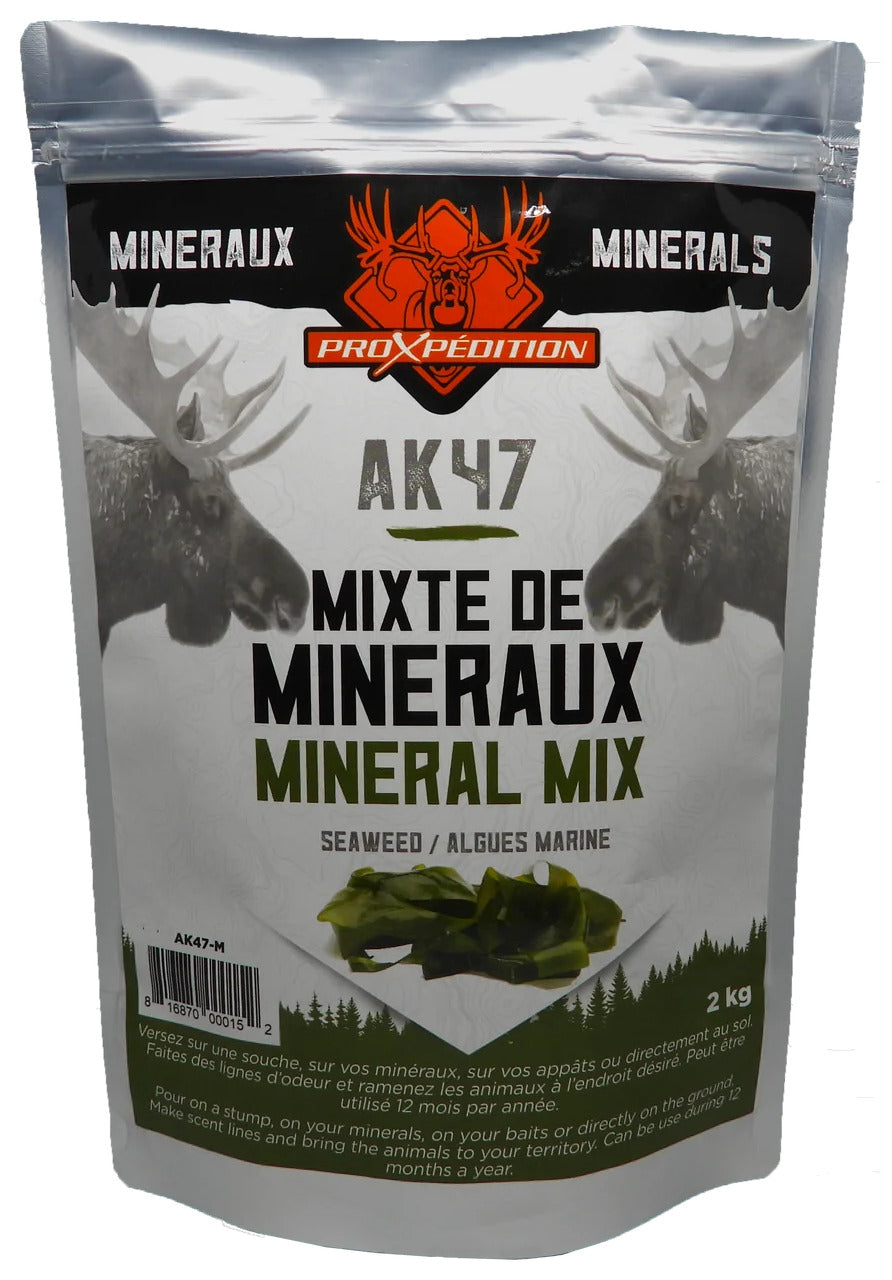 ProXpedition AK47 Moose Mineral Lick - Seeweed And Celery Salt Flavor - 2.5Kg