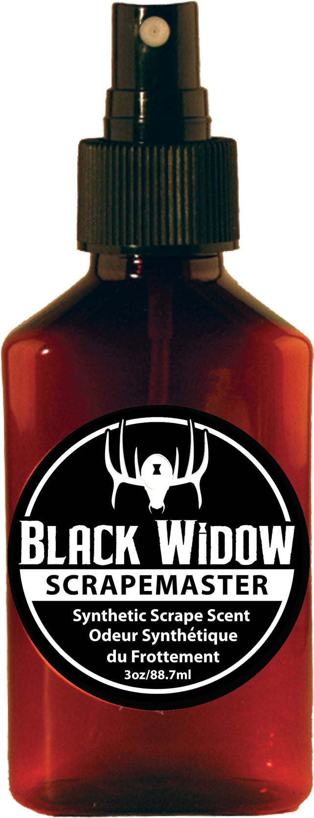 Black Widow Deer Lures Hot-N-Ready Synthetic Doe Estrus Doe In Heat Scent, 3 Fluid Ounce