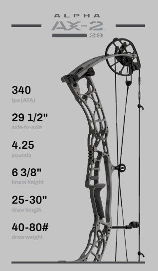 Hoyt Alpha AX-2™ 29 Compound Bow