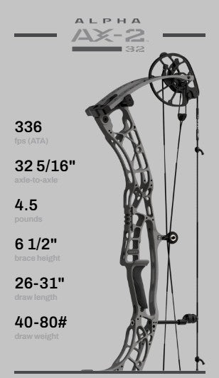 Hoyt Alpha AX-2™ 29 Compound Bow