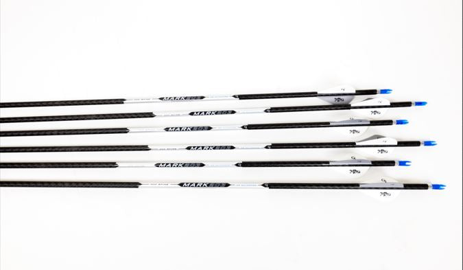 G5 Mark Series 203 Carbon Arrows 6 Pack Fletched - 350