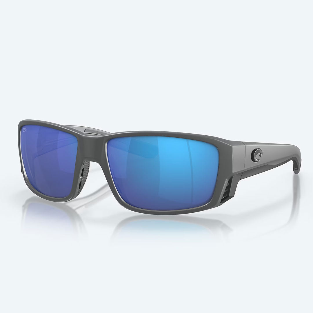 Costa Del Mar Tuna Alley PRO Matte Gray / Blue Mirror