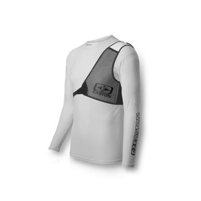 EASTON DIAMOND CHEST GUARD - WHITE/BLACK