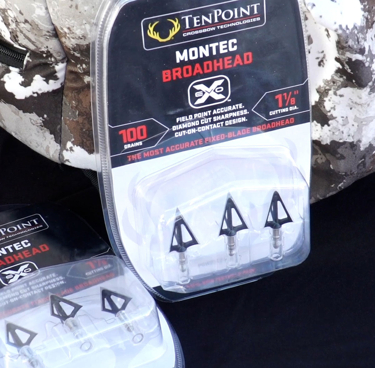 TenPoint EVO-X Montec Broadhead 100gr. 3pk