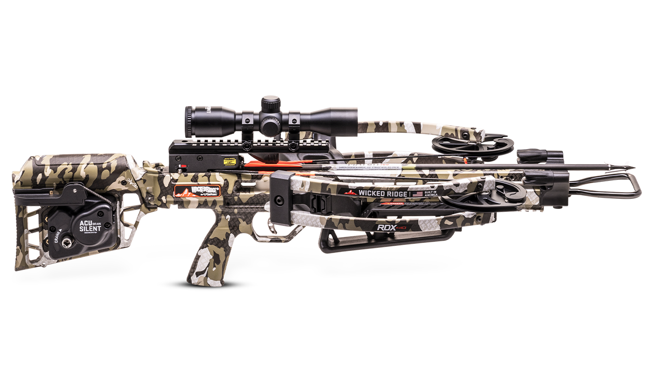 WICKED RIDGE RDX 410, ACUdraw Silent, Pro View 400 Scope, Peak XT