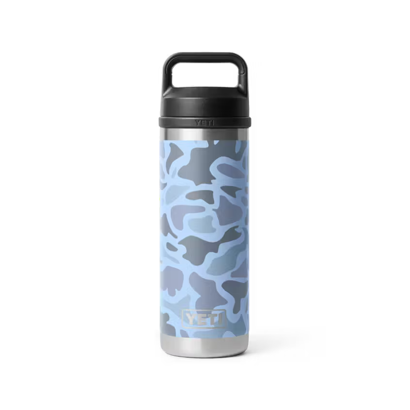 YETI Rambler 532 ml Bottle with Chug Cap Blue Camo