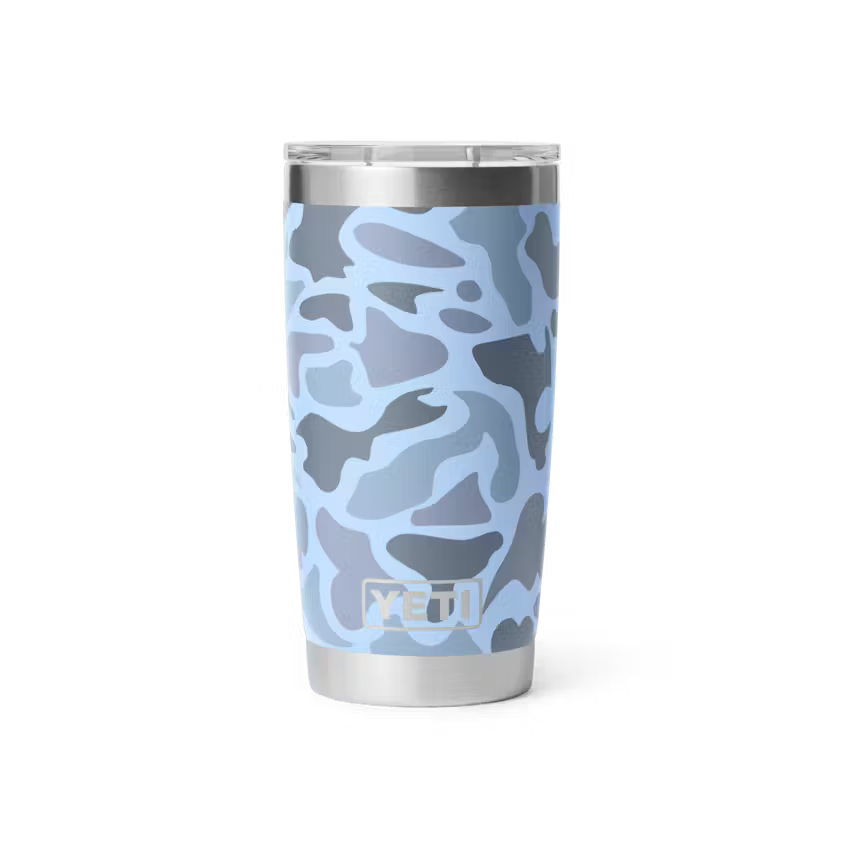 YETI Rambler 591 ml Tumbler with MagSlider Blue Camo