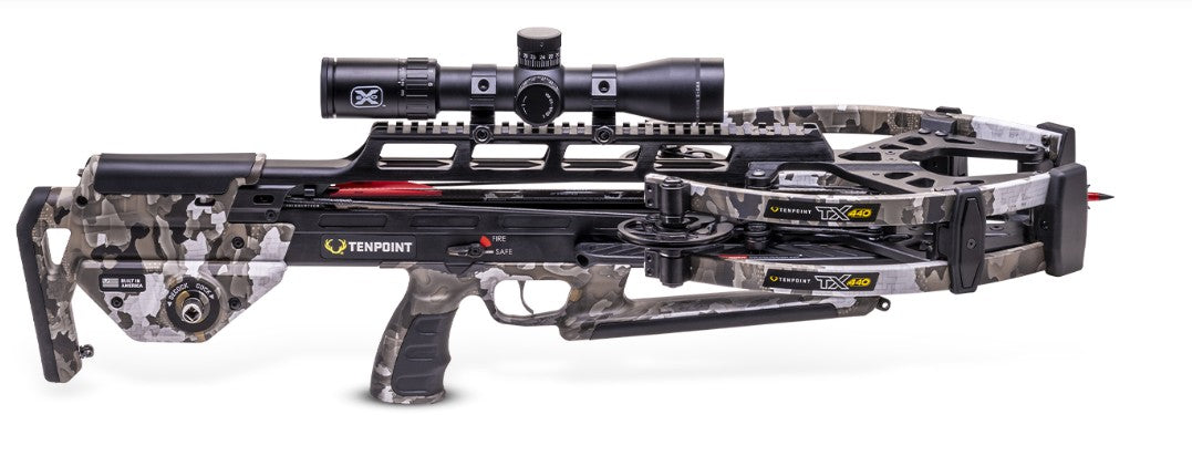 TenPoint FLATLINE 460 with Acuslide and EVO-X Elite Scope