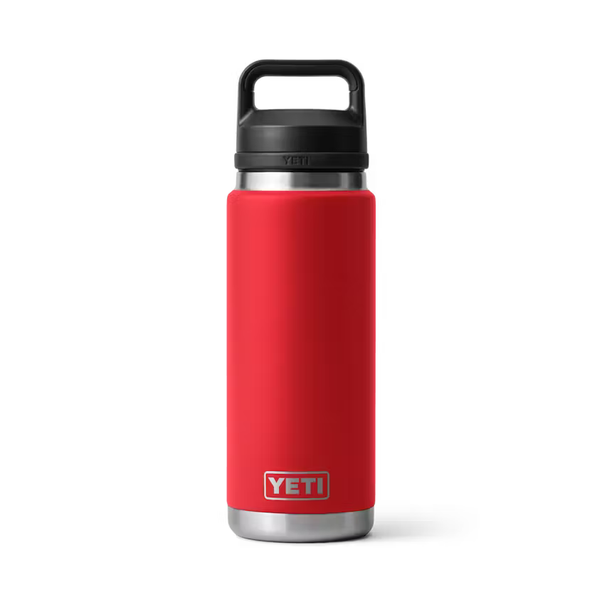 YETI Rambler 769 ML Bottle with Chug Cap Rescue Red