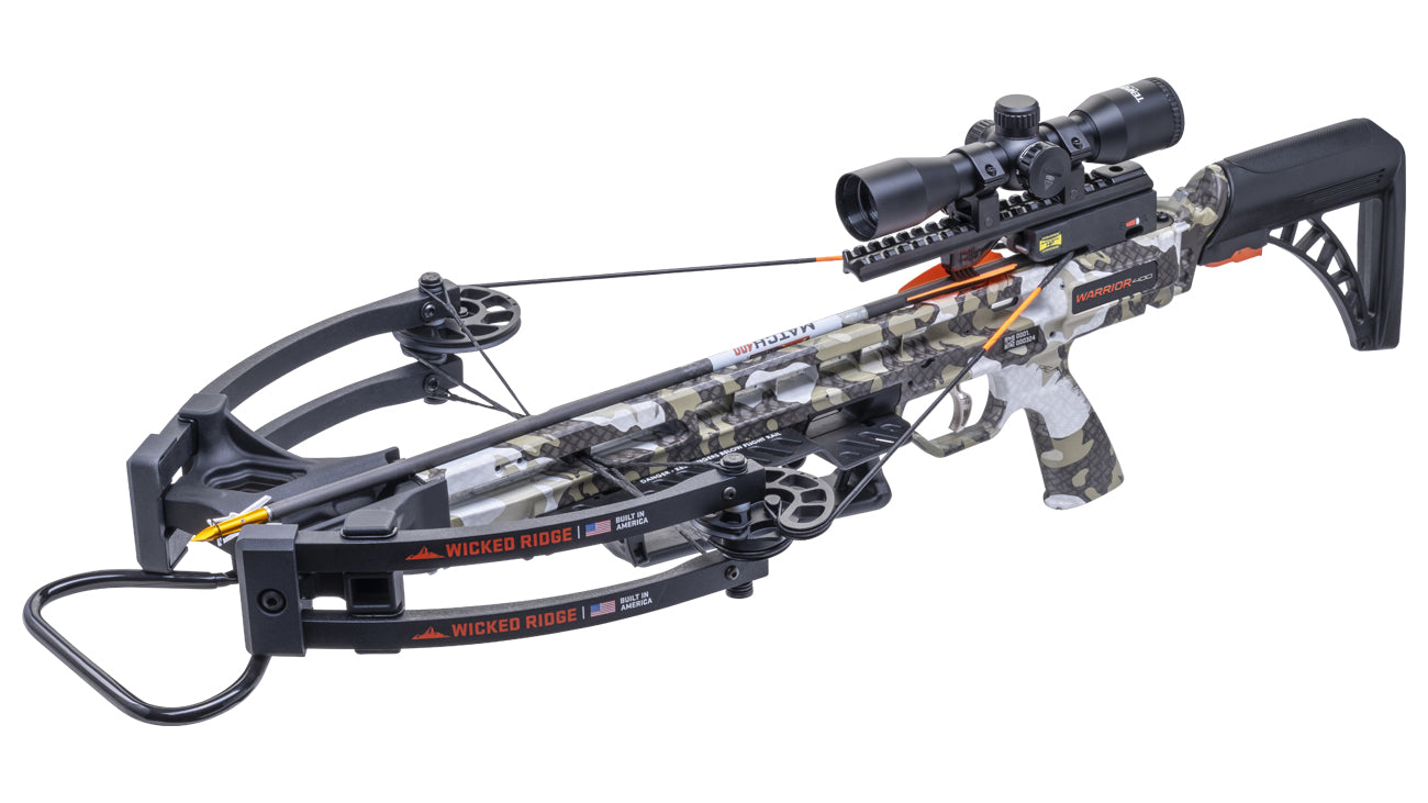 TenPoint Wicked Ridge Warrior 400 Crossbow with Pro-View 400 Scope
