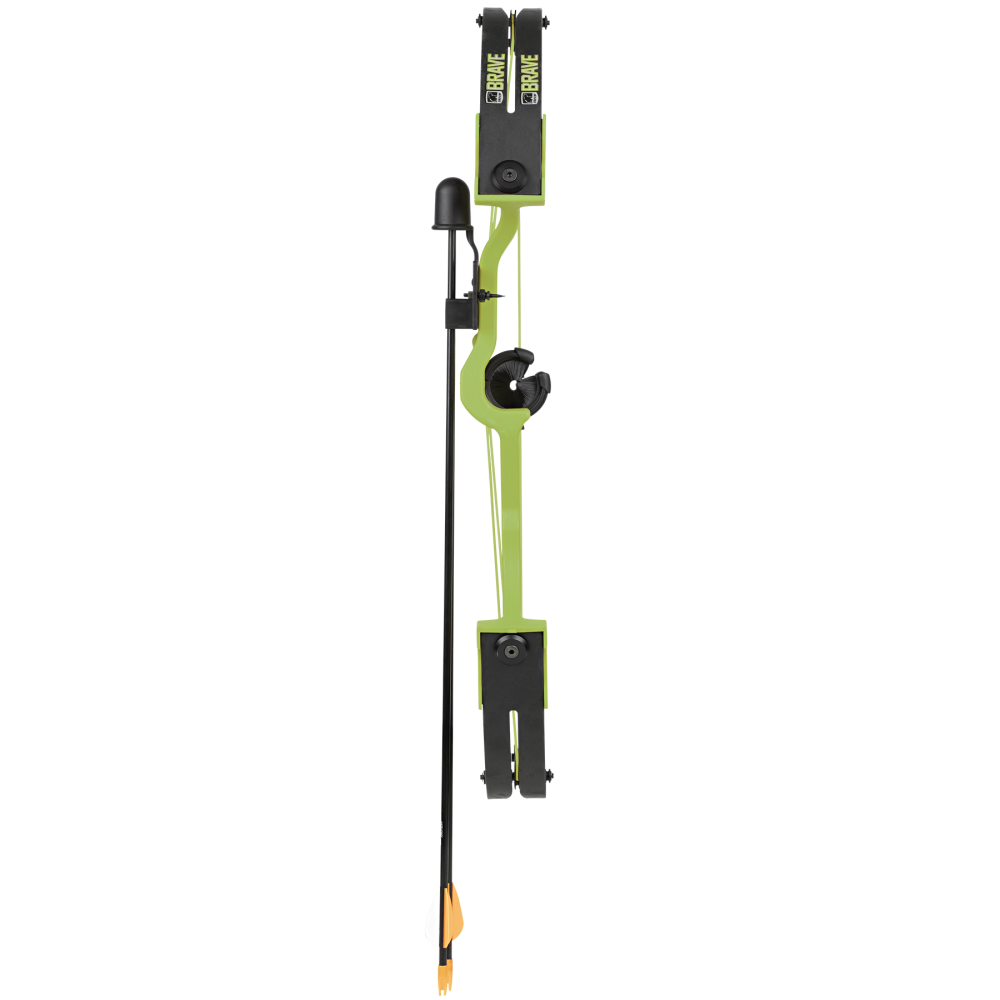 Bear Archery Brave Youth Bow - Green / Right Hand / Continuous up to 25