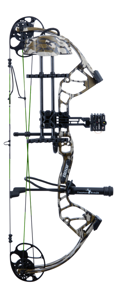 Bear Archery Gamekeeper Jr RTH Compound Bow - Mossy Oak Bottomland / Left Hand / 5-50 lbs.