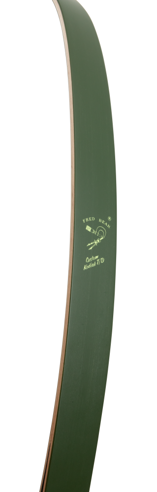 Bear Archery Take Down Limbs Green Glass - Phenolic with Green Glass / 50 lbs. / #1