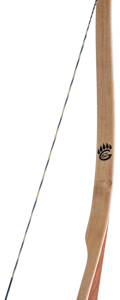 Bear Archery G62 Recurve Bow - Chechen With Jatoba / Left Hand / 45 lbs.