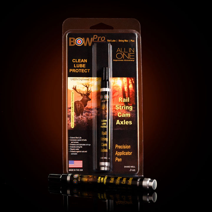 SEAL 1 BOW Pro rail lube and string wax push pen applicator