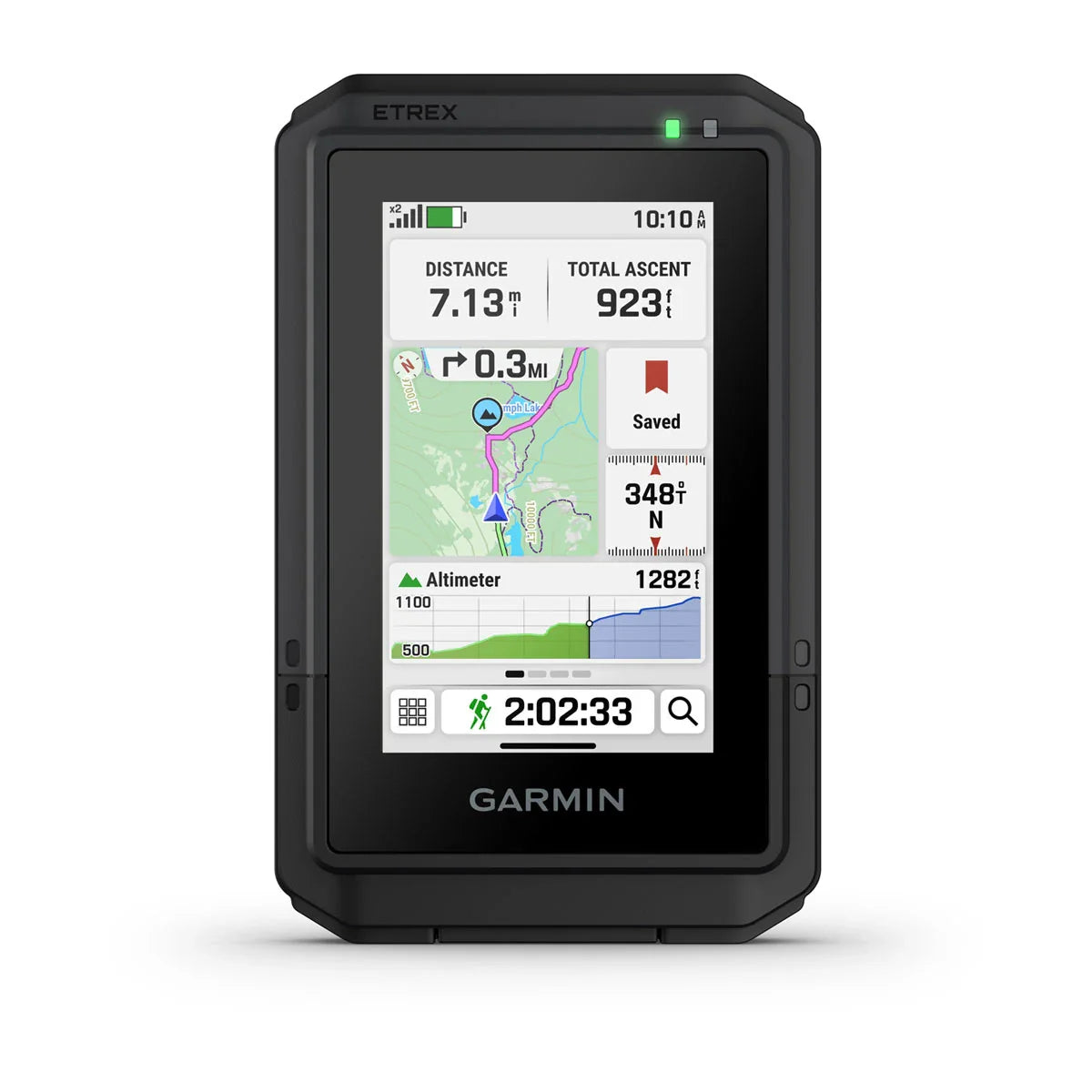 Garmin eTrex Touch GPS Handheld Navigator with Touchscreen and Preloaded Maps