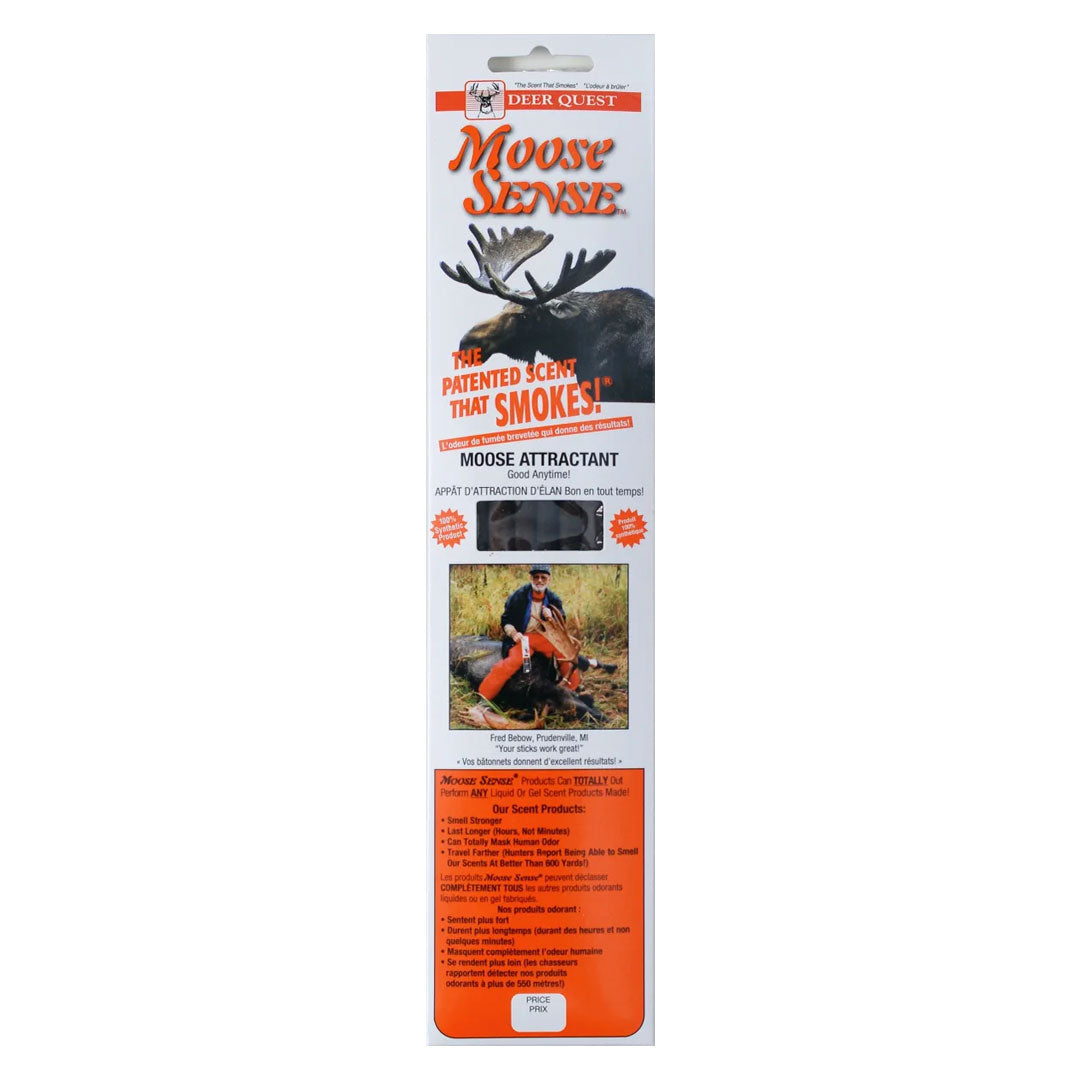 Deer Quest Moose Sense Attractant Smoking Sticks 6 Pack