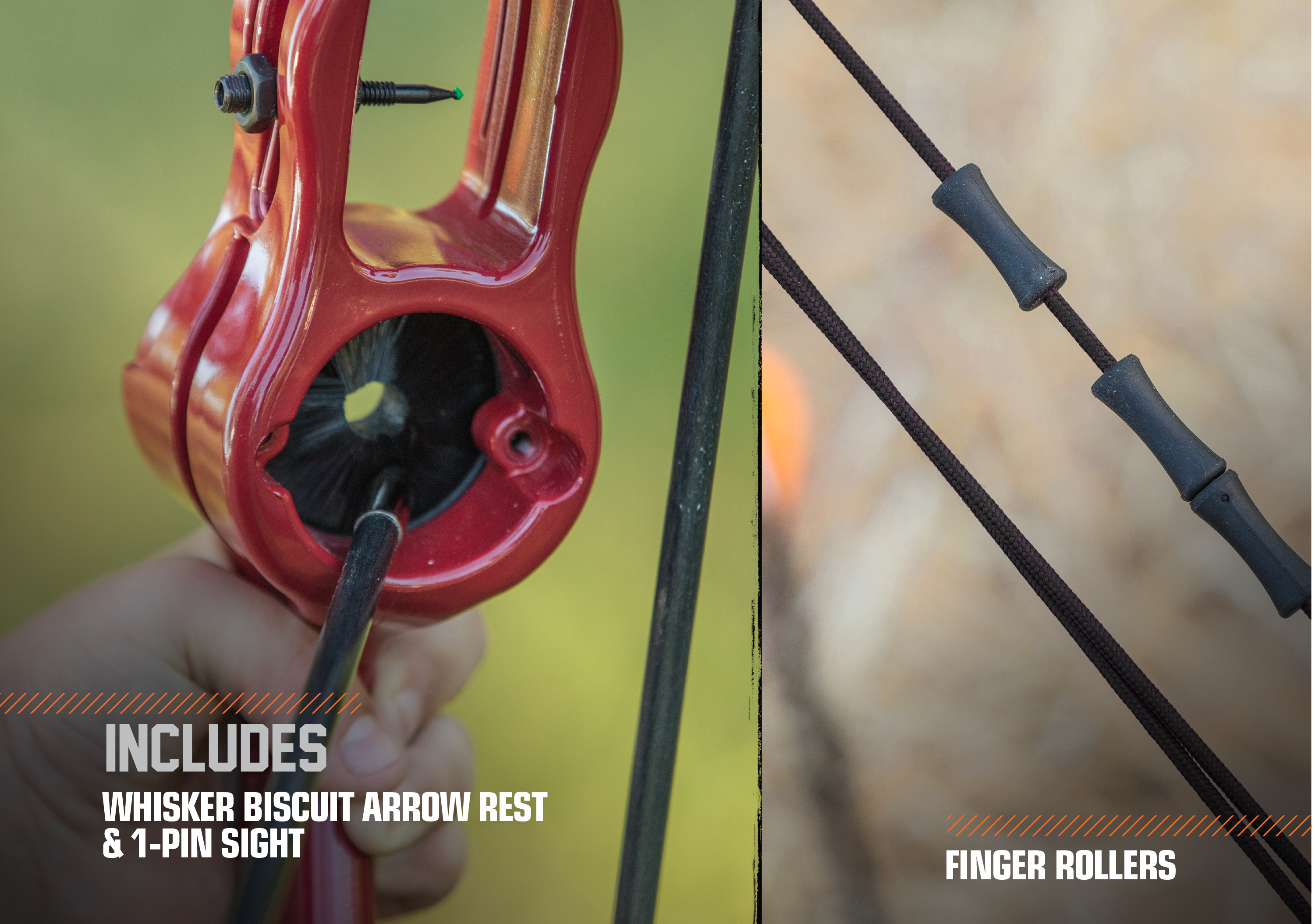 Bear Archery Flash Youth Bow - Red / Both / Continuous up to 18 lbs.