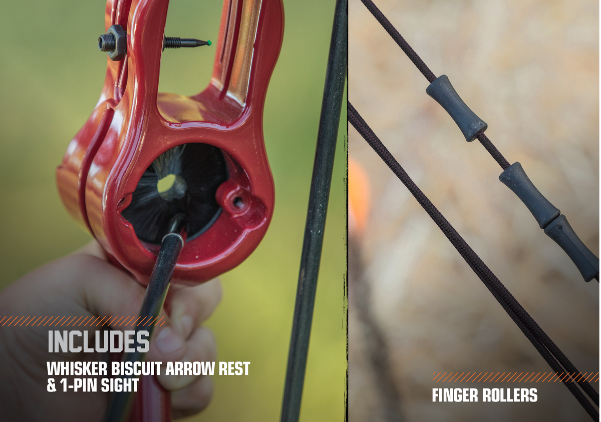 Bear Archery Flash Youth Bow - Yellow / Both / Continuous up to 18 lbs.