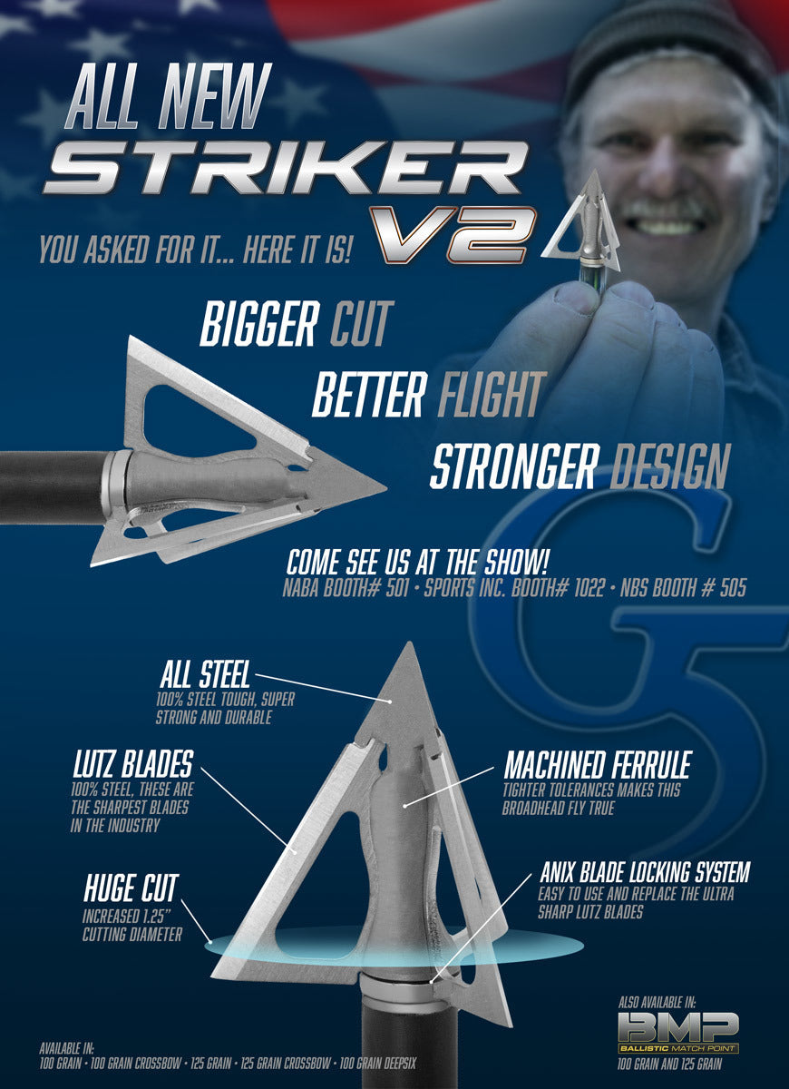 G5 Striker V2 - Crossbow / 125 Grain