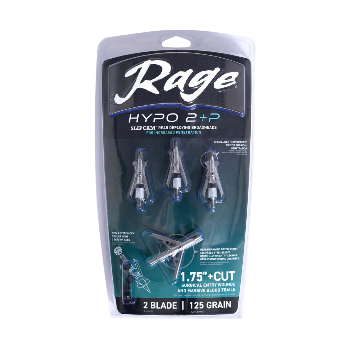 Rage Hypo 2 +P - 125 Grain