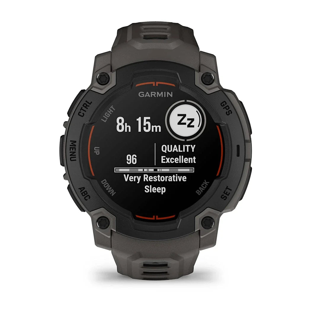Garmin Instinct® E – 45 mm Black with Charcoal Band