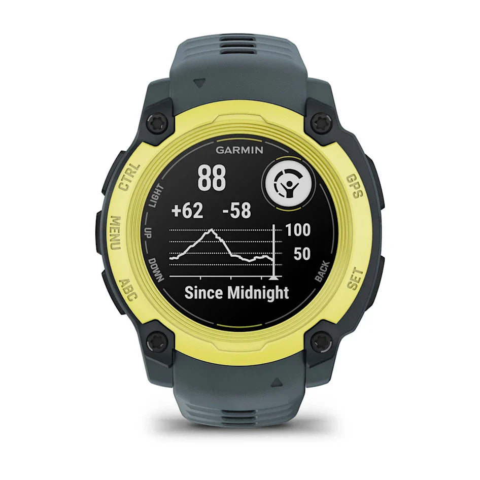 Garmin Instinct E – 40 mm Electric Lime with Twilight Band