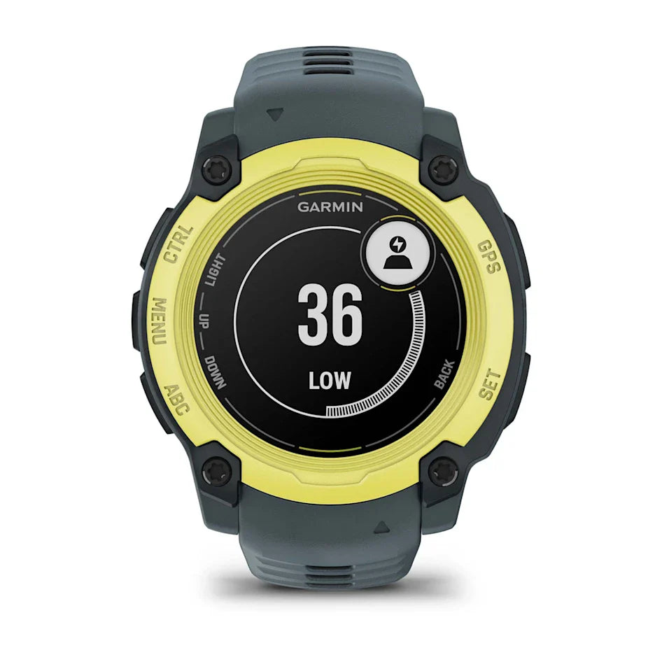 Garmin Instinct E – 40 mm Electric Lime with Twilight Band