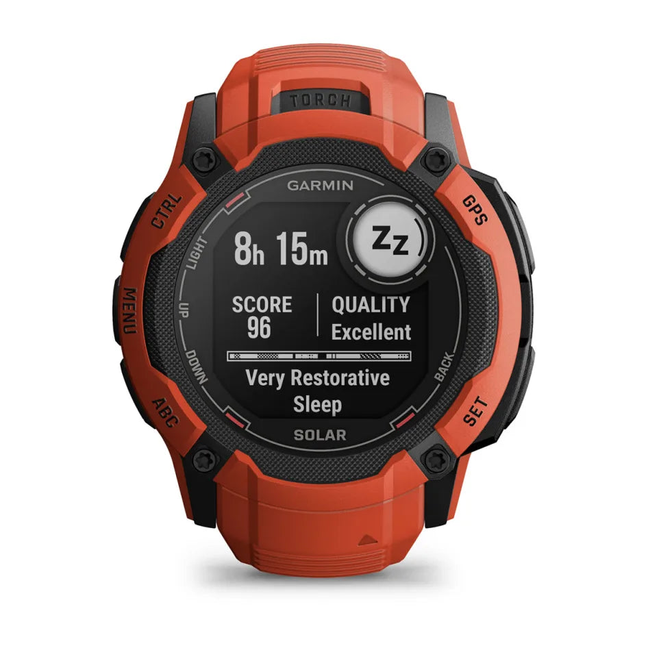 Garmin Instinct 2X Solar Flame Red