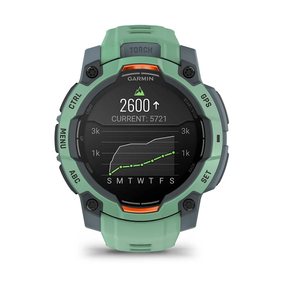 Garmin Instinct 3 – 45 mm, AMOLED Neo Tropic with Neo Tropic Band