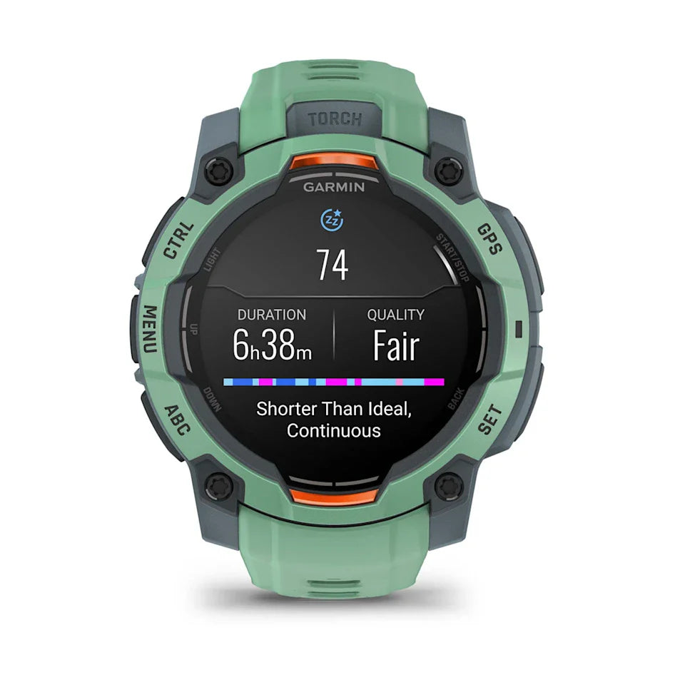 Garmin Instinct 3 – 45 mm, AMOLED Neo Tropic with Neo Tropic Band