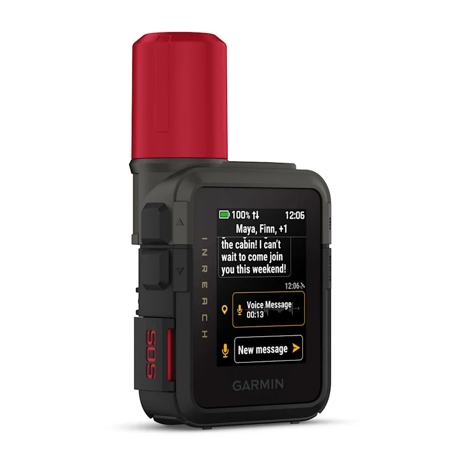 Garmin inReach Mini 3 Plus Compact SOS Satellite Communicator with Photo and Voice Messaging