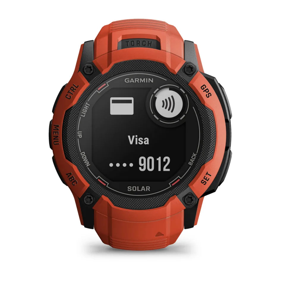 Garmin Instinct 2X Solar Flame Red