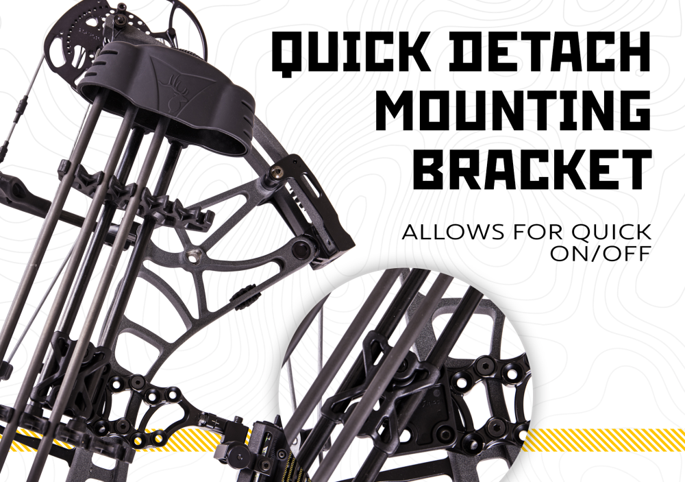 Trophy Ridge 5 Spot Bow Quiver - Mossy Oak Break Up Country Dna