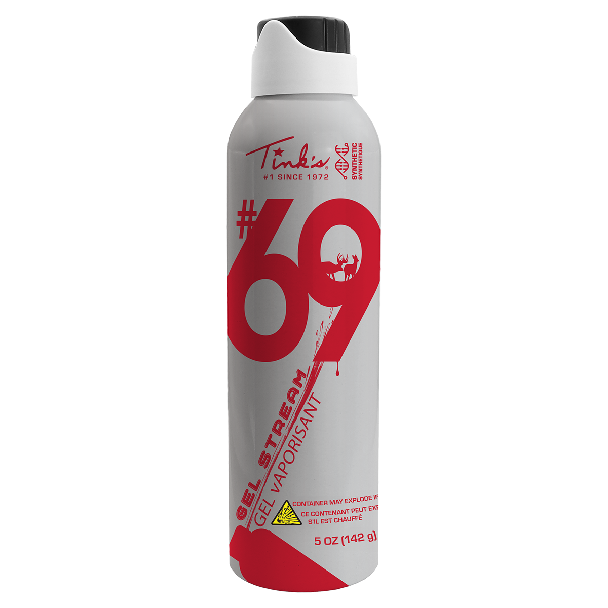 Tink's #69 Doe-In-Rut Hot Shot Gel Stream Synthetic Scent 5 oz
