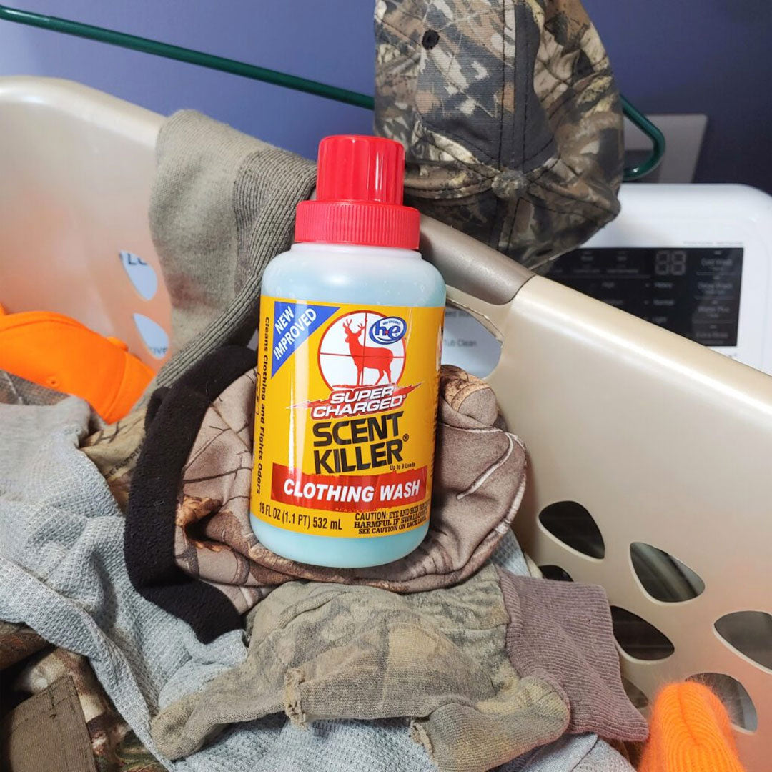 Wildlife Research Center Scent Killer Super Charged Liquid Clothing Wash 32 oz