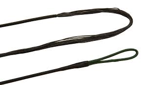 Archery Bow String, Bow String Replacement High Density Wear Resistant  Black for Recurve Bow