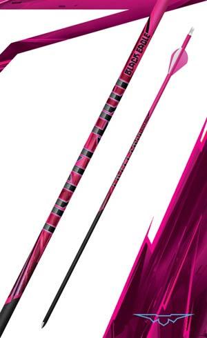 BLACK EAGLE ARROWS OUTLAW PINK CRESTING - 6 PACK