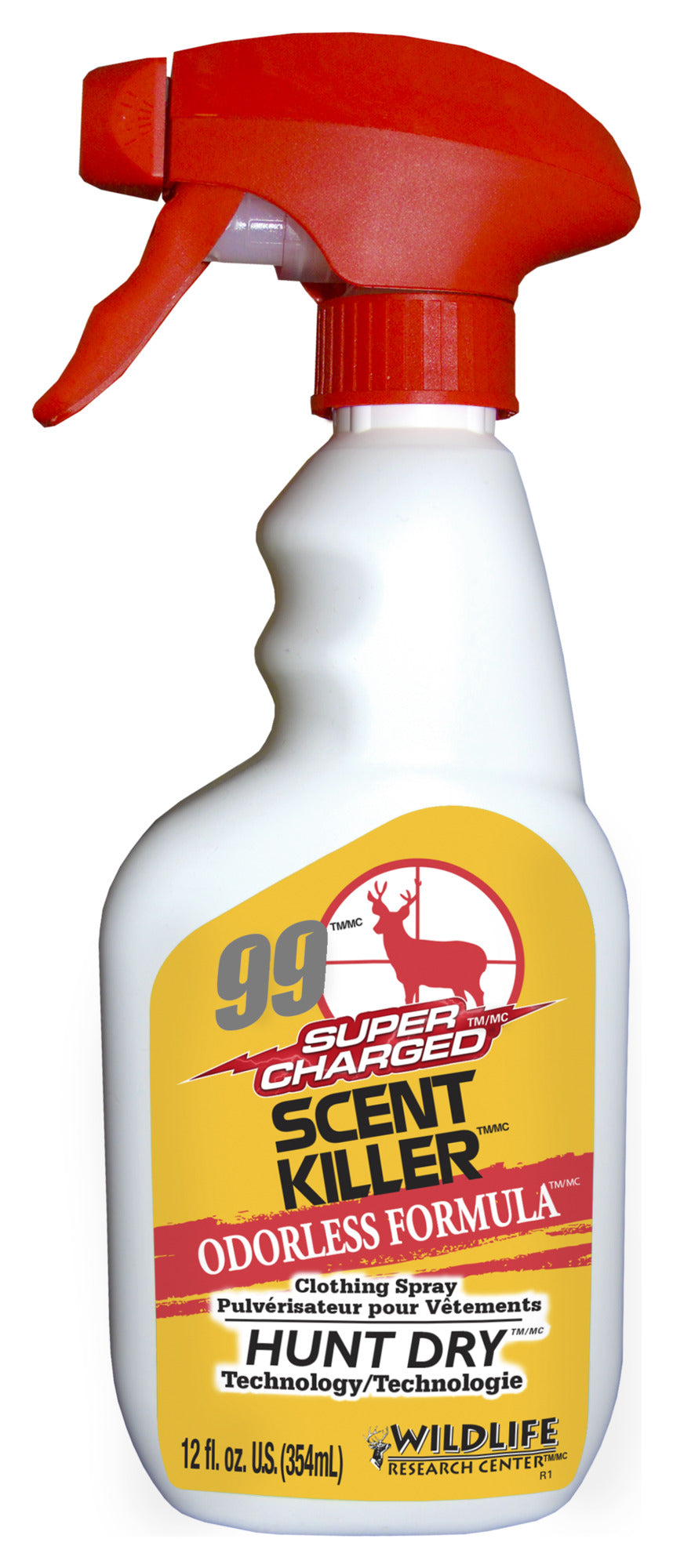 Wildlife Research Scent Killer Odorless Formula Clothing Spray 12fl oz
