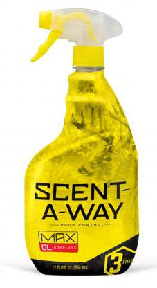 Scent-a-Way Max Odor Control Spray, Odorless, 24 Oz